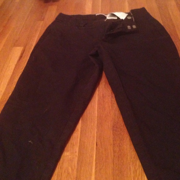Black khakis