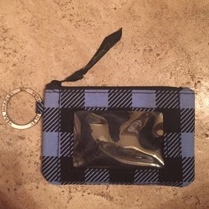 Vera bradley keychain ID holder