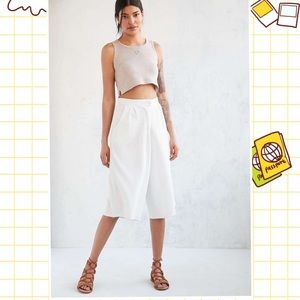 NWT Urban outfitters Seersucker Culotte Pant