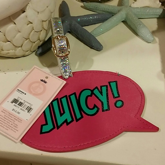 Juicy Couture Accessories Juicy Couture Luggage Tag Limit Edition Newtag Poshmark