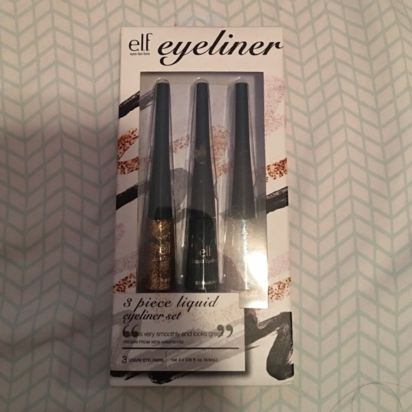 elf 3 piece liquid eyeliner set