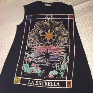 Urban Outfitters graphic cutoff tank