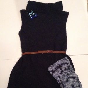 Forever 21 Navy Turtleneck Tunic