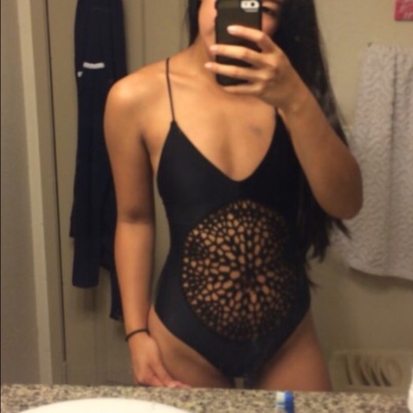Black one piece NWOT