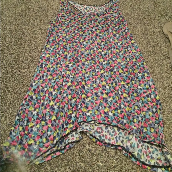 Sheer multicolored dress - Picture 1 of 1