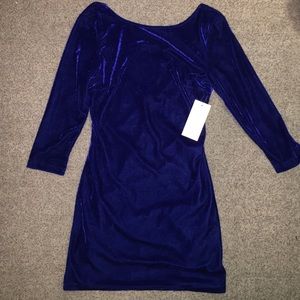 Navy blue dress