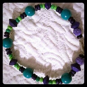 Hand beaded bracelet