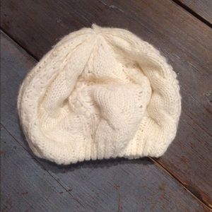 Off-White slouchy beanie