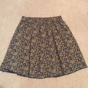 Flowy Multicolored floral skirt