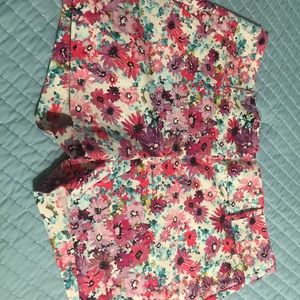 Ann Taylor floral shorts