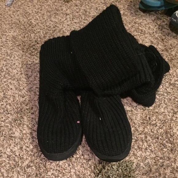 Black UGG boots! High or low, good condition!