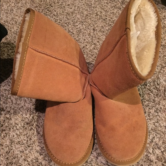 Brown UGG boots. REAL