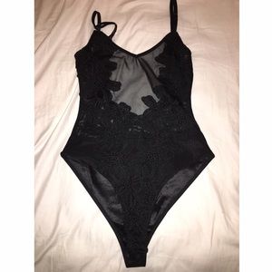 AKIRA mesh body suit