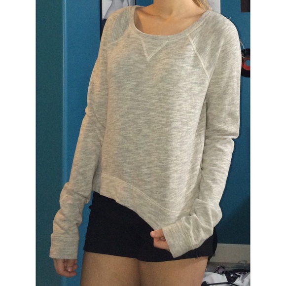 Hollister Tops - Gray Hollister Sweater Shirt