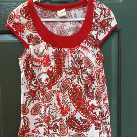 Faded Glory Stretch Top Size M