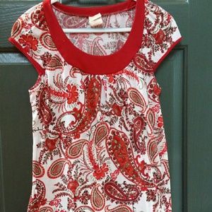 Faded Glory Stretch Top Size M