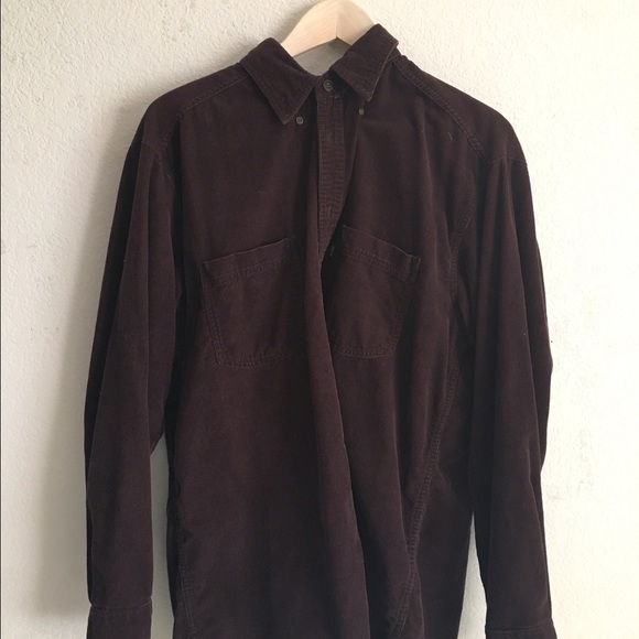 Vintage velvet button up