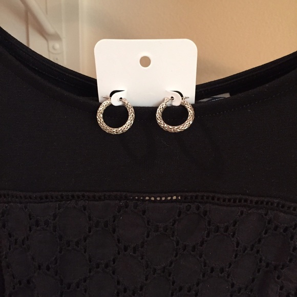 14k White Gold Earrings