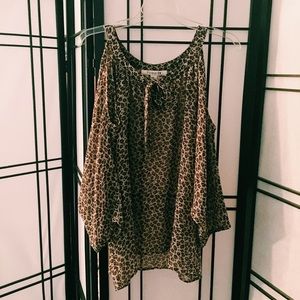 Forever 21 leopard print top