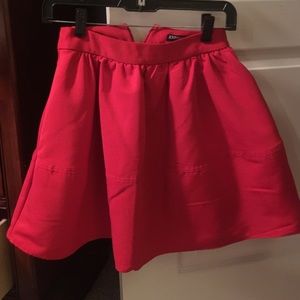 Red Express Skirt