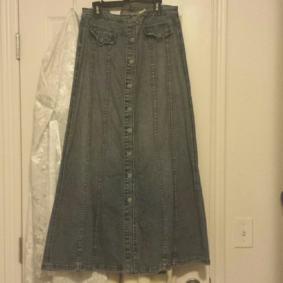 Jean skirt