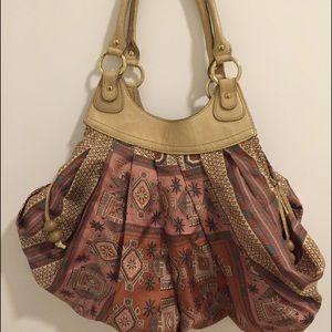 Aztec print Anthropologie purse