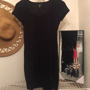 LBD- Short Little Black Sweater Dress