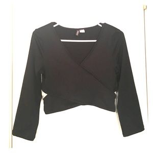 Black Crop Top