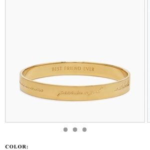 Kate Spade bridesmaid idiom bangle