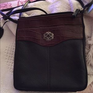 Rolf's leather cross body purse