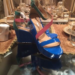 Women's Patent Leather Wedge Sandals💥💥Sale Sale!