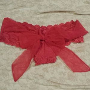 NWT panties with bow in back