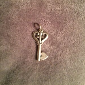James Avery Key of Faith Pendant