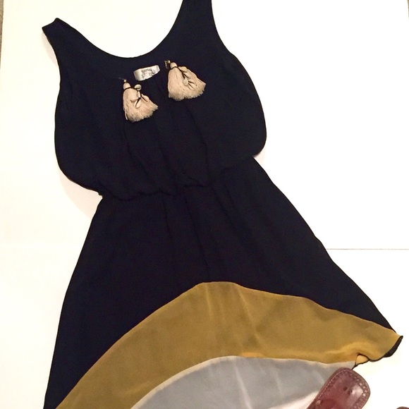 Sweet Storm Color block Dress