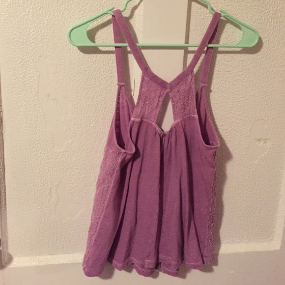 SOLD- American Eagle Purple Sleeveless Top Small - Picture 4 of 4