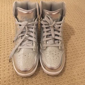 New silver pastry high tops