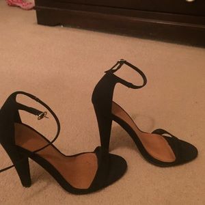 Black ASOS open-toe sandal