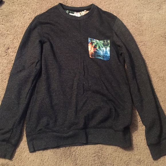 Mens crew neck sweatshirt