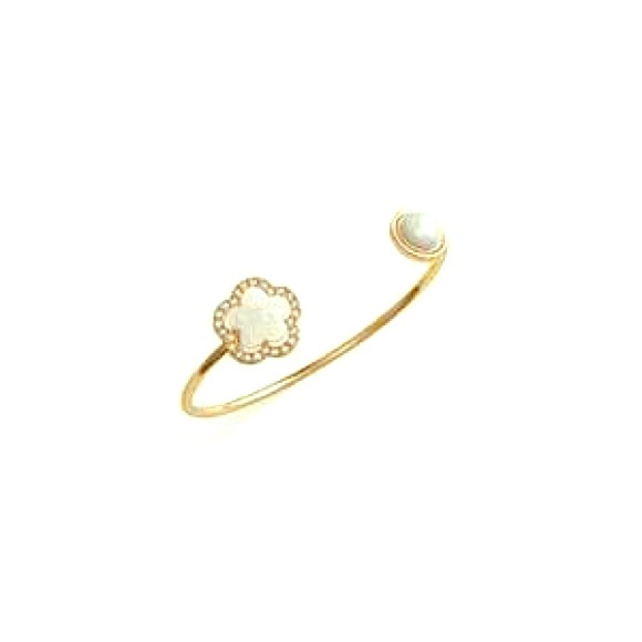 Mysterious Blanc Bracelet and earrings