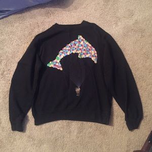 Mens crew neck sweatshirt