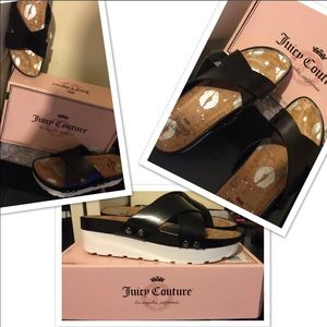 Juicy Couture Black Sandals 📍Final Price📍