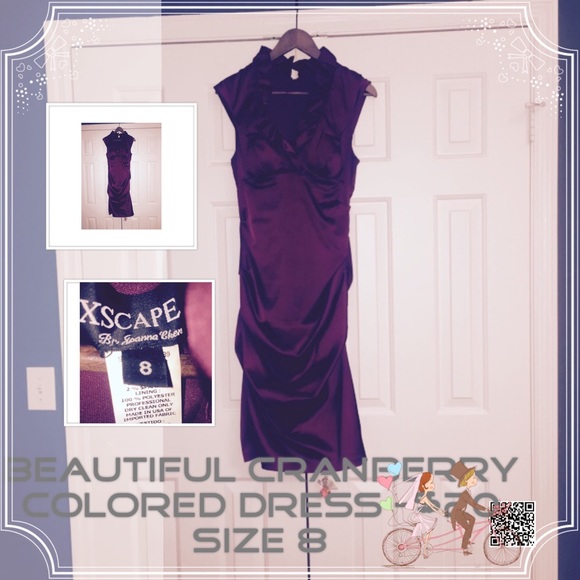 Cranberry Cocktail - Dress that is!🍸