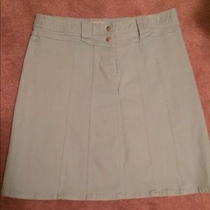 Christopher and Banks blue skirt