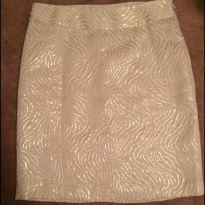 Ann Taylor Loft zebra skirt