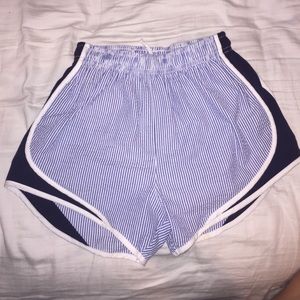 Pin stripe shorts