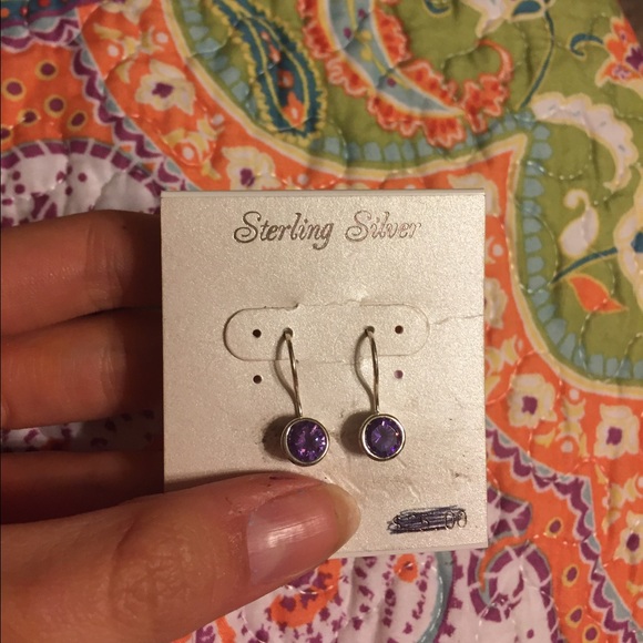 Urban Outfitters Jewelry - amethyst earring Urban Outfitters Jewelry - amethyst earring