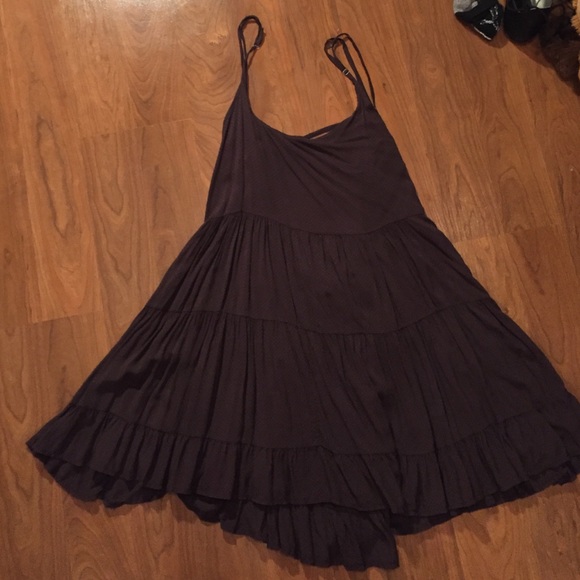 American eagle open back dress