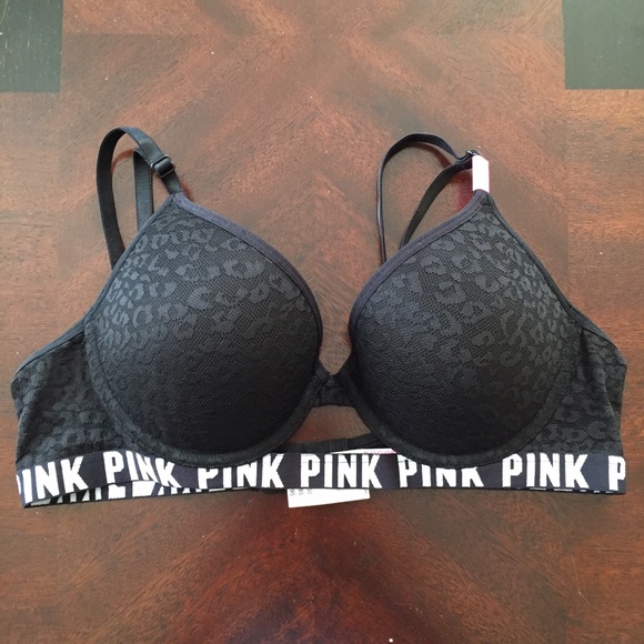 NWT PINK 36B PUSH-UP BRA