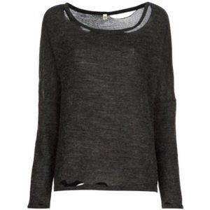 R13 distressed wool alpaca sweater