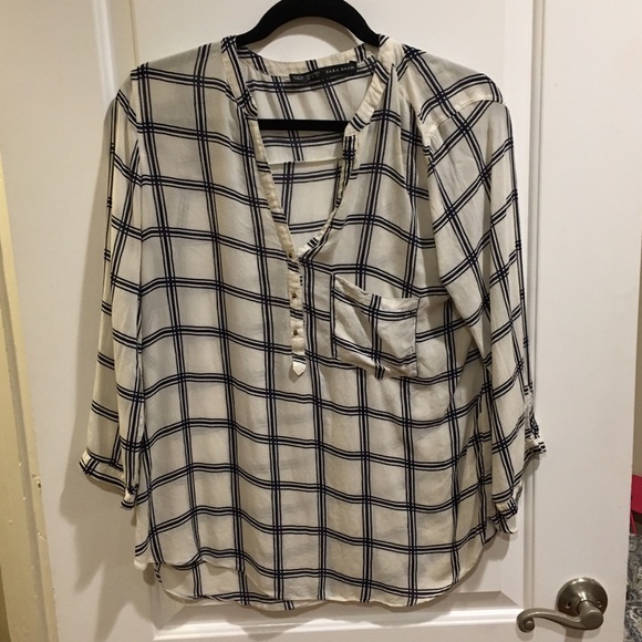zara blouse